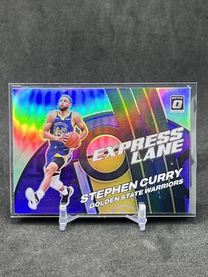 2021-22 Donruss Optic Steph Curry Purple Holo Express Lane 2021-22 Donruss Optic Steph Curry Purple Holo Express Lane