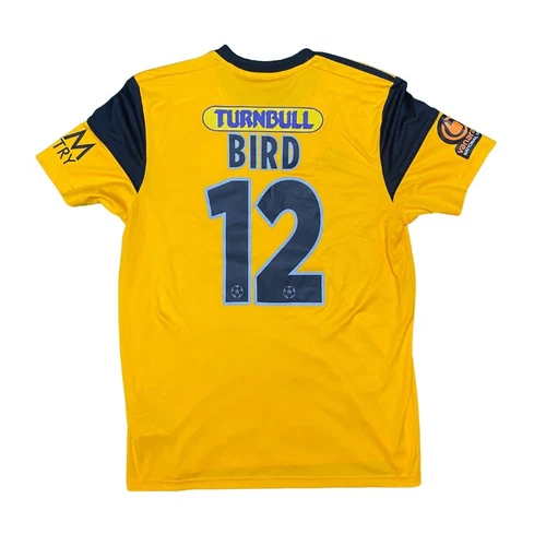 Boston United 2020/21 Matchworn Home Shirt 'Bird' #12 M (Excellent)