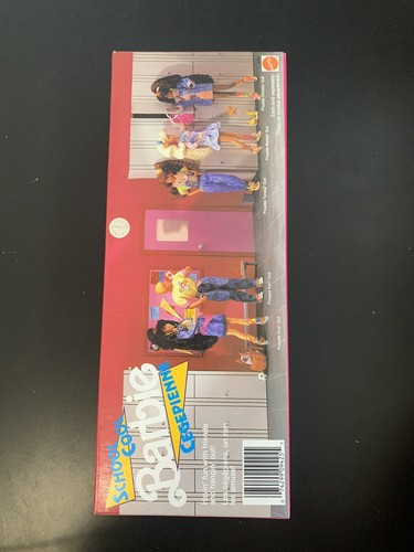 Mattel 1991 School Cool Barbie CHRISTIE #9425 Vintage - Sigillato - Foto 7 di 12