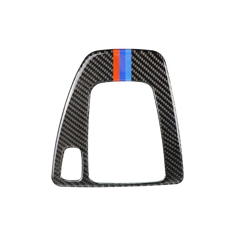 Gear Shift Control Panel Trim Carbon Fiber M Color Right Hand for BMW E90 05-12 - Picture 9 of 9