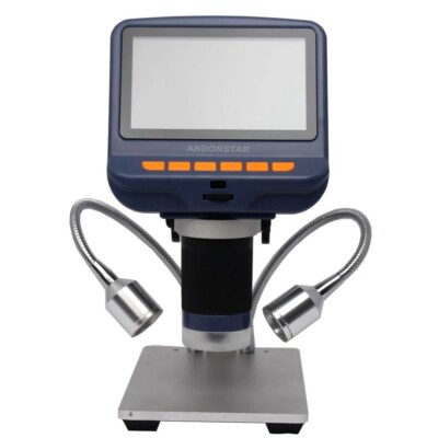4.3 Inch HD Screen USB Microscope 220x Magnification Inspection Instruments