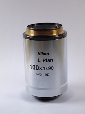 Nikon L Plan 100x BD M32 CFI Long Working Distance Microscope Objective