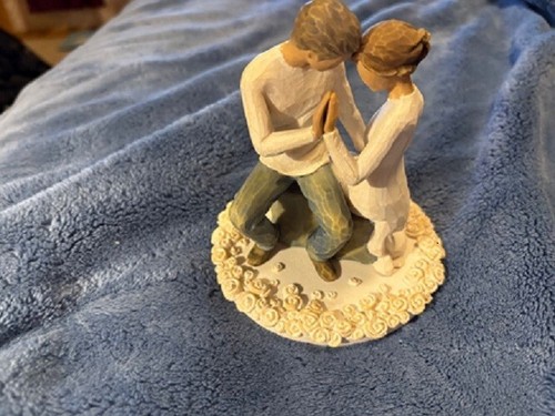 Willow Tree AROUND YOU CAKE TOPPER By Susan Lordi Hand Painted Demadco NIB! - Picture 5 of 6