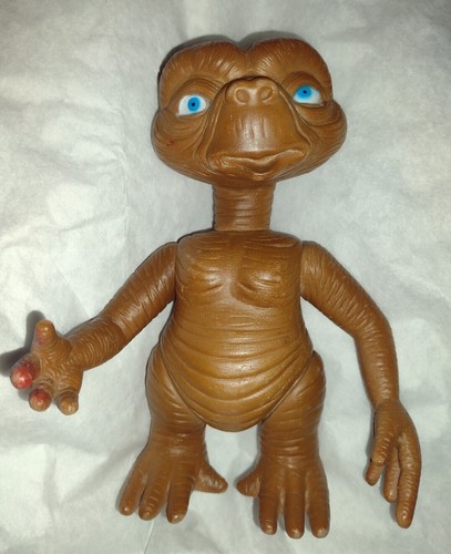 80er Jahre E.T. Figur 6 Zoll Top Zustand bewegliche Arme, Beine und Kopf Vintage