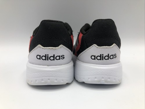 Adidas NEBZED Baby Size 4k Black Red Sneakers New - Picture 5 of 6