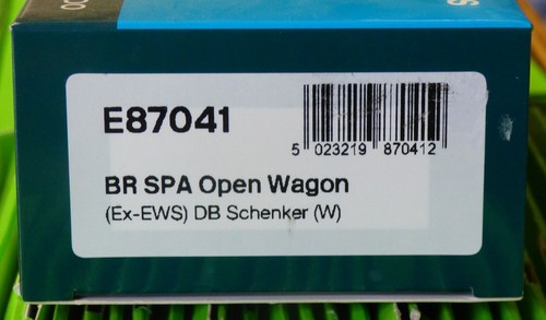 EFE Rail E87041 DB Schenker (ex-EWS) "SPA" Stahltragender offener Waggon, verwittert - Bild 4 von 4