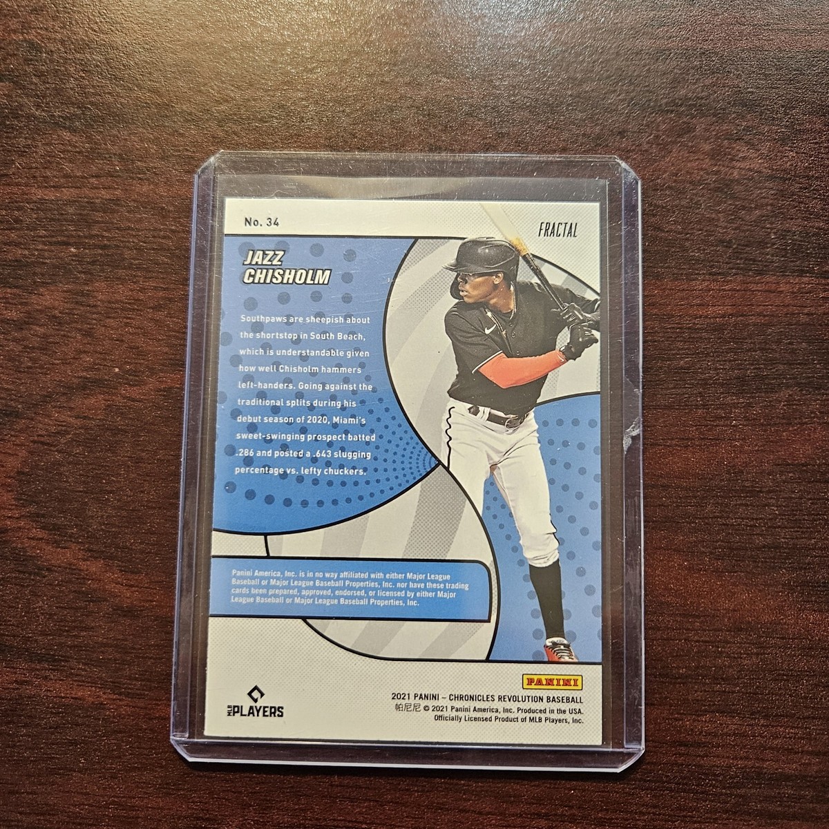 2021 Chronicles Revolution - Jazz Chisholm RC Fractal #34