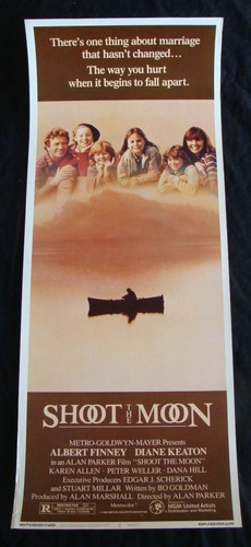 SHOOT THE MOON póster de película DIANNE KEATON PETER WELLER INSERTO 1982 - Imagen 2 de 7