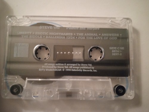 5 Cassette Glam Metal Rock Lot: Tesla, Thorogood, Steve Vai, Y and T, Ozzy - Picture 6 of 16