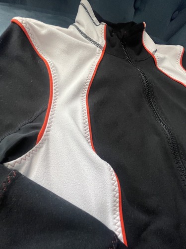 Zella Full Zip Jacket Athletic Women's S Pockets Mesh/Zip Sleeve Mock Colorblock - Picture 19 of 21