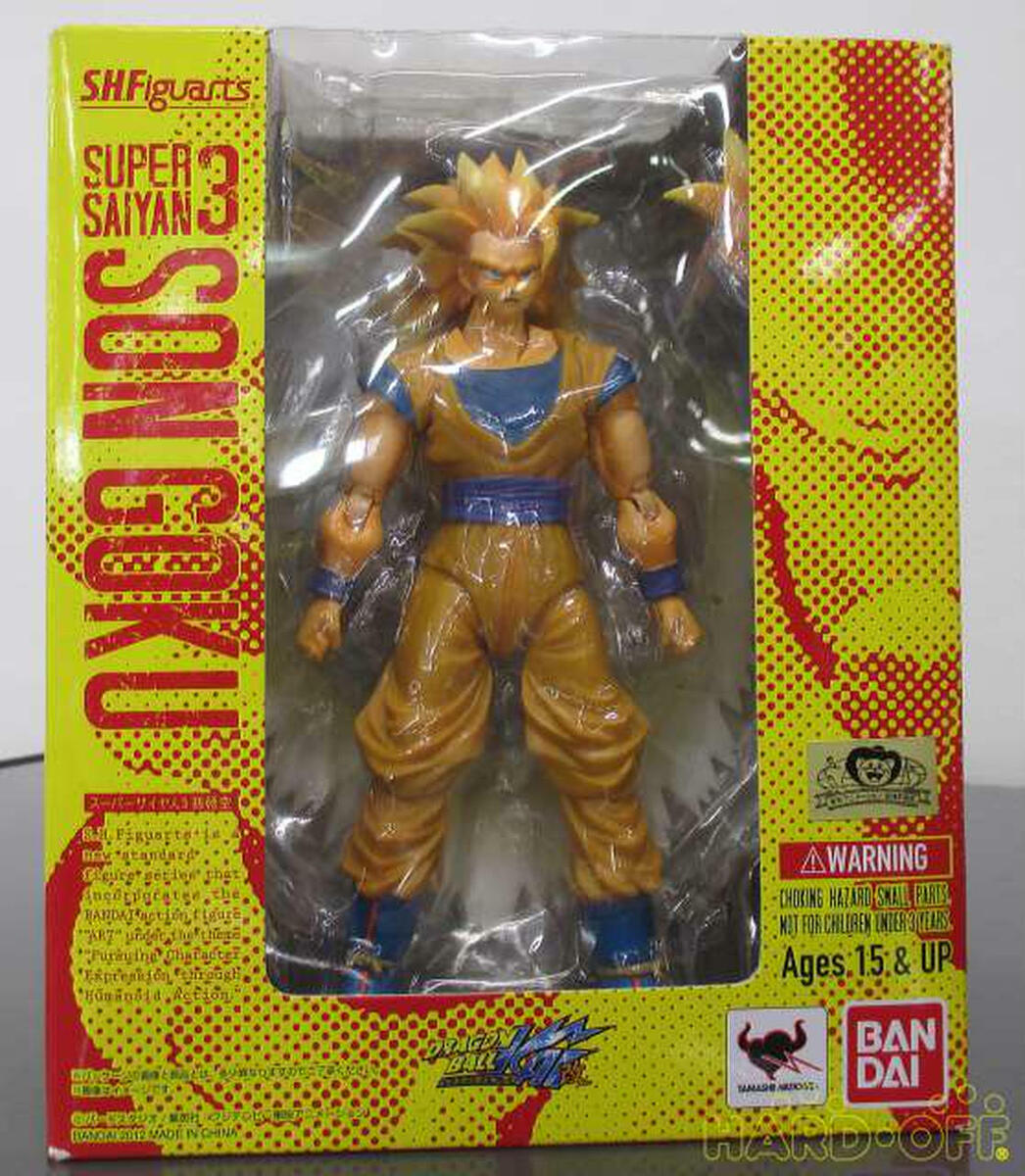 Bandai S.H. Figuarts Super Saiyan 3 Son Goku Dragon Ball Z Action