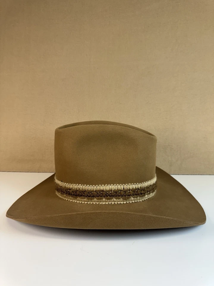 Vintage 1970s-1980s Resistol Stagecoach 7 1/8 NEW Never Worn Cowboy Hat RARE - Image 4 of 4