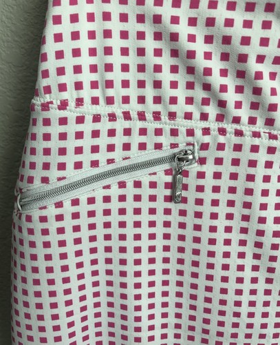 NWT! GG Blue Luxe Sport Women's S Skort Skirt Pickleball Tennis Golf White/Pink - Picture 6 of 11