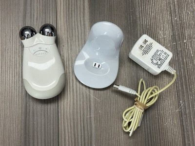NuFACE Trinity Microcurrent Toning Device with Charging Base And Adapter