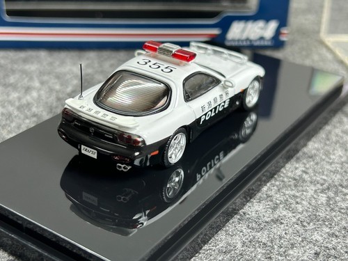 Modelo de coche Hobby Japón 1:64 Mitsubishi GTO Mazda RX-7 para coche de policía de alta velocidad - Imagen 23 de 29