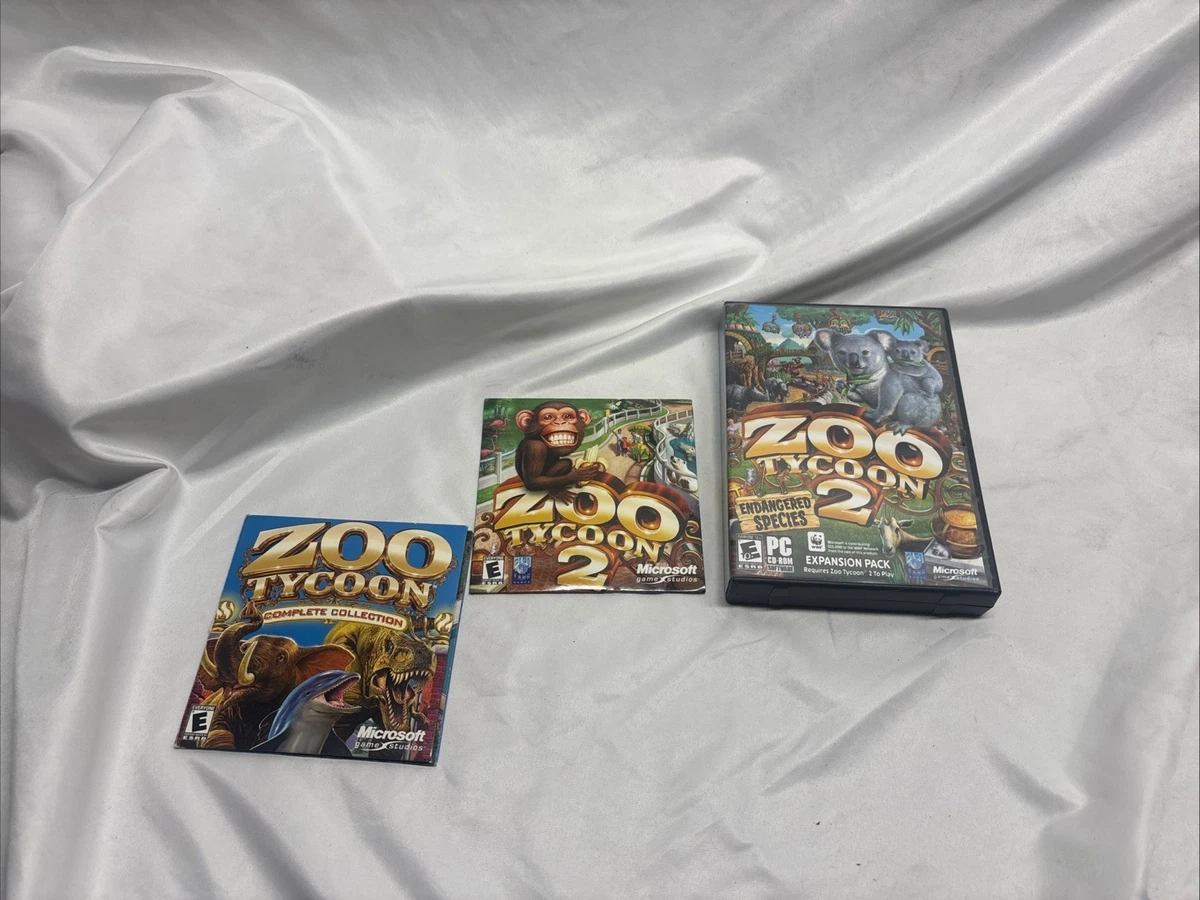 Zoo Tycoon Complete Collection for sale - eBay