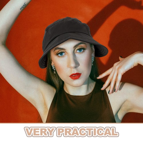  3 szt. letni kapelusz przeciwsłoneczny: szerokie rond ochrona przed promieniowaniem UV szybkoschnąca lekka czapka z daszkiem - Zdjęcie 12 z 12