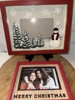 Christmas photo frames set Of Two
