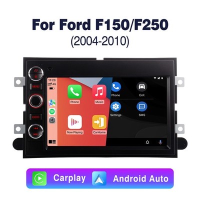 Autoradio CarPlay Android Auto DAB FM/AM Ford F150 F250 AirPlay BT Mirror Link