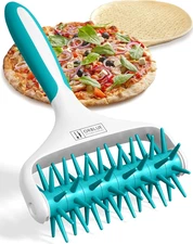 Pizza Dough Docker, Pastry Roller with Spikes, Pizza Docking Tool for Home & Com