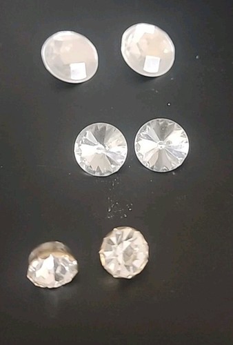 19 Vintage Fancy Buttons. 8 Matched Pairs Plus 3 Matched. - Picture 2 of 14