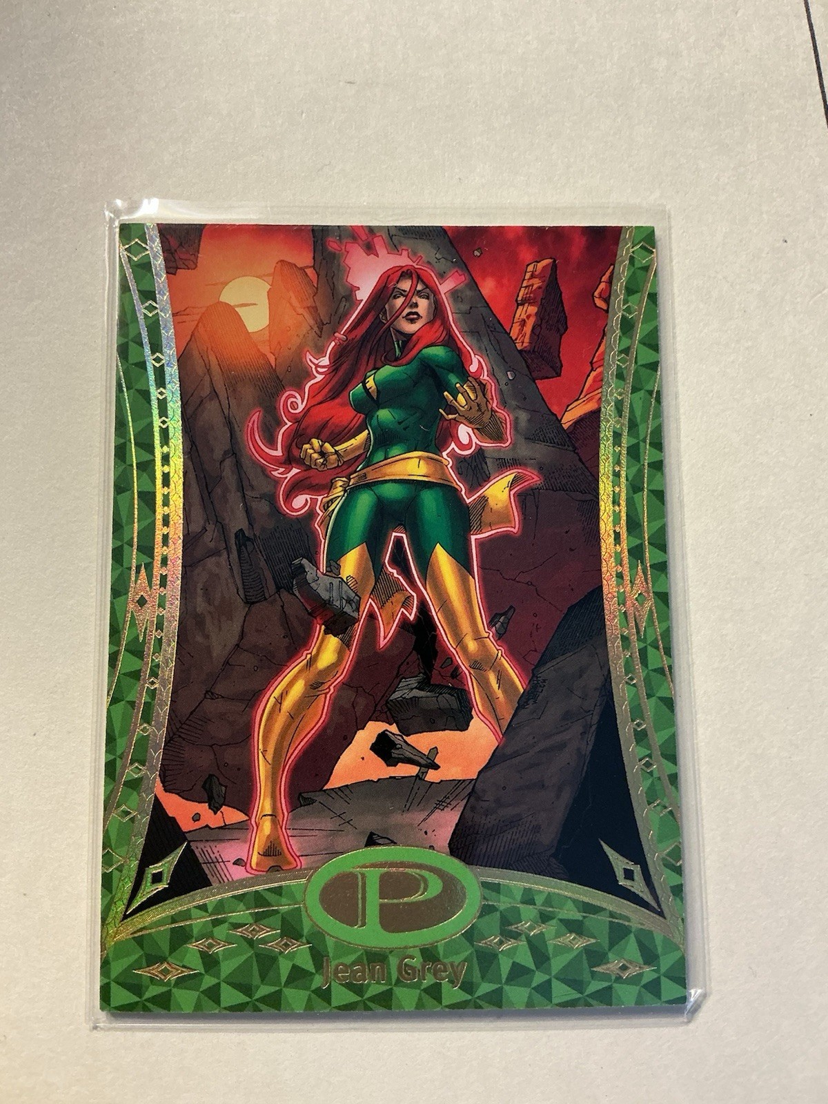 2014 Marvel Premier Trading Cards GOLD SPECTRUM PARALLEL #14 Jean Grey 22/25