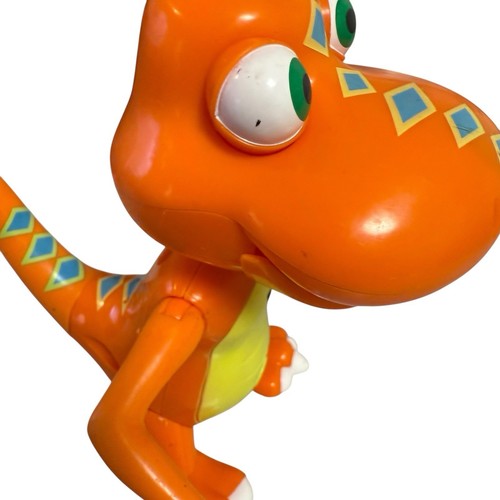 Dinosaur Train Interactive Buddy Orange T-Rex Talking Toy Dino WORKS See Video - Picture 9 of 23