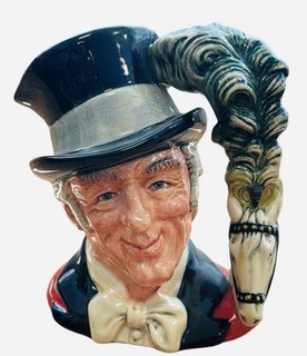 ROYAL DOULTON GROSSER CHARAKTERKRUG DER RINGMEISTER D 6863