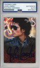 2011 Panini Michael Jackson King of Pop SIGNED John Landis PSA DNA COA AUTOGRAPH