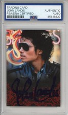 2011 Panini Michael Jackson King of Pop SIGNED John Landis PSA DNA COA AUTOGRAPH