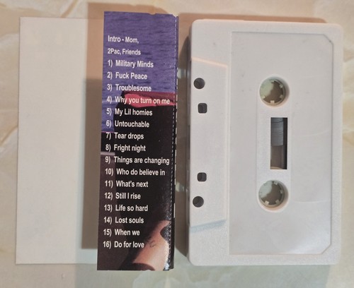 Makaveli 2 The Lost Album Cassette Tape Insanely Rare 2pac Tupac Shakur Rap Mix - Picture 2 of 5