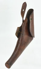 Vintage British Webley MK VI Sam Browne Leather Holster
