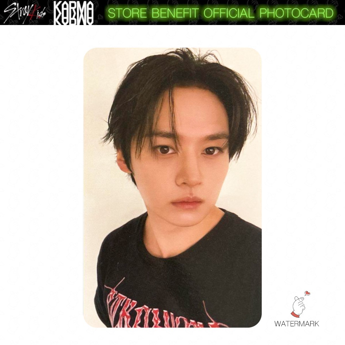 STRAY KIDS KARMA JAPAN POB PHOTOCARD SONY HMV JYP LUCKY DRAW STORE