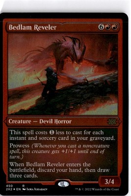 Double Masters 2022 #450 Bedlam Reveler (Foil Etched)