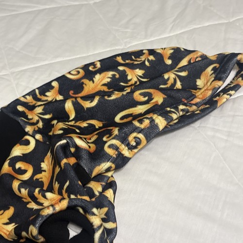 Spark Paws Woof Hunde Hoodie blau/gelb weiches Material - Bild 5 von 8