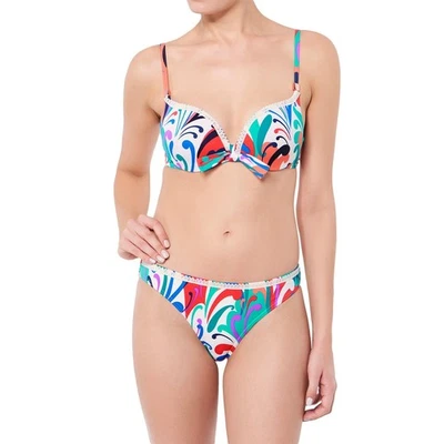 Triumph Elegant Twist MWHU Bikini SET Oberteil und Unterteil BH Push-Up und Hose - Bild 1 von 4