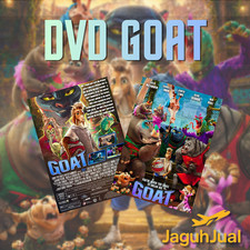 GOAT Movie DVD 2026 Animation Family Comedy Sports Region Free English Subtitles