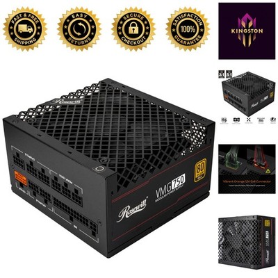 Next-Gen PC Power Supply 750W - Full Modular & Easy Installation Design