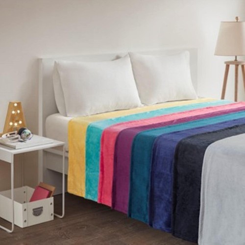- ID51-822 Microlight Plush Luxury, Oversized Throw-Blanket, Premium All Seas... - Picture 3 of 5