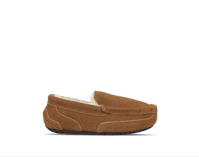 Jack Wills Mokassin Slipper Kind hellbraun Gr. UK C10 *REFCRS70