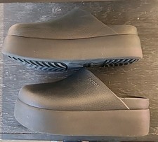 Crocs Women's Clogs 10 Black Dylan Platform
