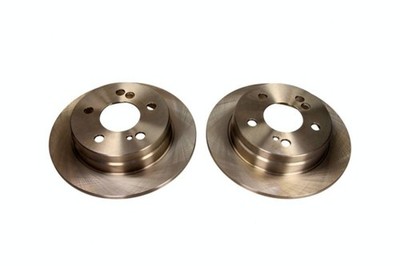 2x Bremsscheibe MAXGEAR 19-0722 für MERCEDES KLASSE 190 W201 W124 124 C124 W202