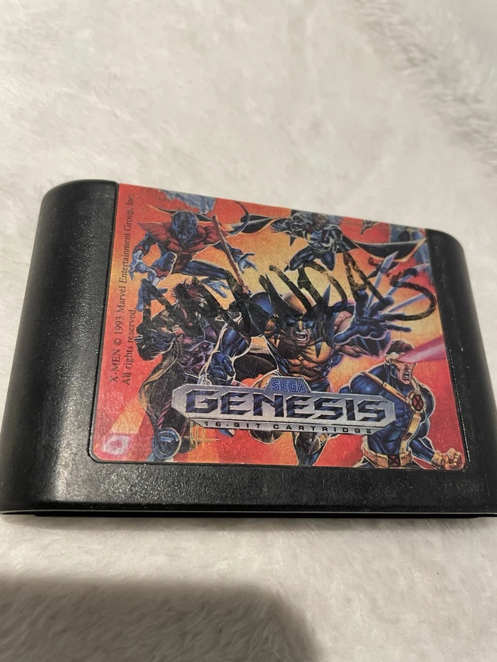 X-Men (Sega Genesis, 1993 Marvel) Auténtico Cartucho Probado Solo Funciona *Leer Foto 2 de 4
