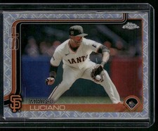 2025 Topps Chrome #191 Marco Luciano Logo Base Variations