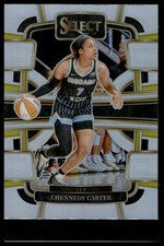 2024 Panini Select WNBA #29 Chennedy Carter Silver Prizms