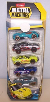 METAL MACHINES Car Toy (5 Pack) by ZURU