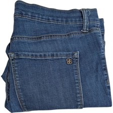 Jessica Simpson High Rise Skinny Ankle Jeans 16 Womens Blue Denim Stretch 37x28