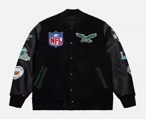 Nike Varsity Jacket Leather | eBay