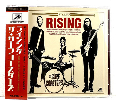 The Surf Coasters - Rising (CD, 2016, Japan, 78 Label, OBI Sash) SURF