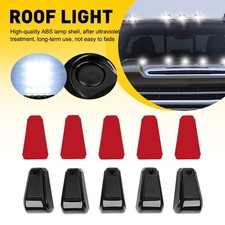 5pcs Solar Powered Cab Light Led Wireless Cab Roof Lights For Pickup Truck Boat